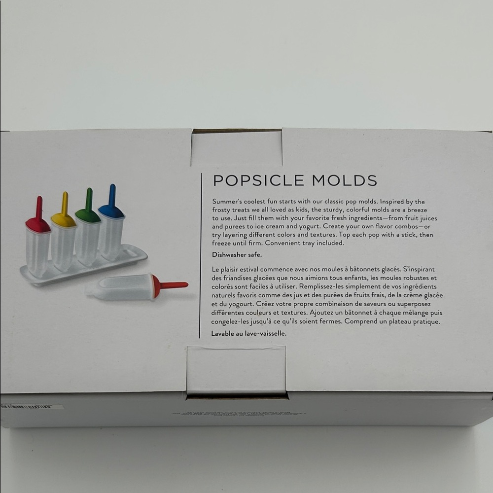 Williams Sonoma Popsicle Molds in Red, Yellow, Green, Orange & Blue - Picture 3 of 5